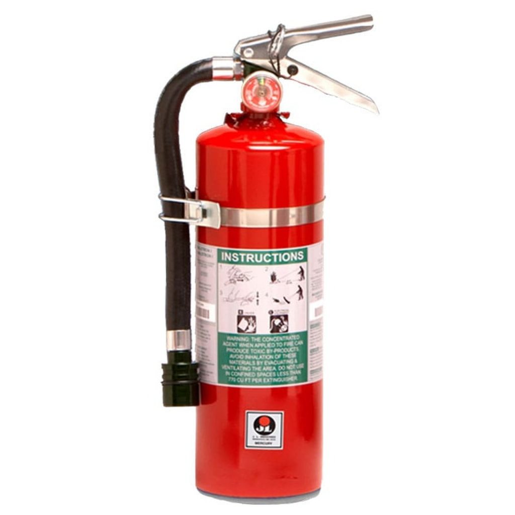A Detailed Test and tag at Fire Extinguishers