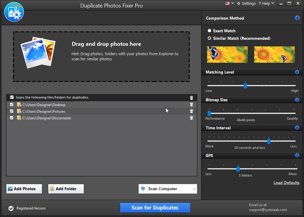 Duplicate Photos Fixer Pro for Deleting Duplicate Images
