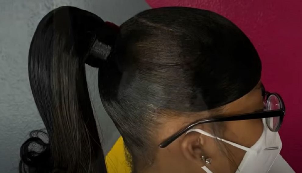 swoop ponytail